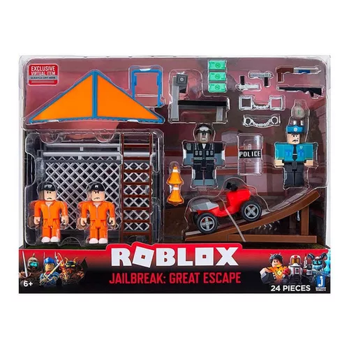 Roblox Policia E Ladrão Jailbreak Great Escape Original 24pc