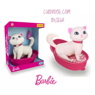 Gata Da Barbie - Cuidados Com Blissa - Gata Faz Xixi - Pupee