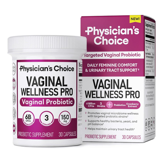 Physician's Choice Probióticos Vaginales Wellness Pro X 30c