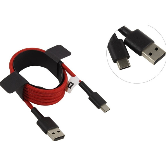 Cable Usb Type-c 100cm Mi Braided Xiaomi