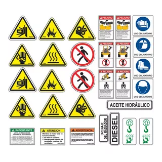 Etiquetas De Seguridad Para Scooptram