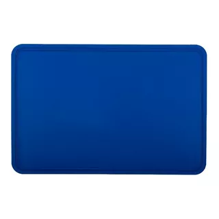 Tabla De Picar De Corte Grande 50x35 Profesional Colores Azul