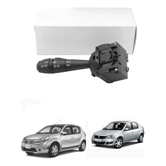 Palanca Luces Direccionales Renault Logan /sandero 2012-2017