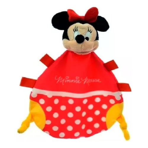 Trapito De Apego Disney 28 Cm Minnie Phi Phi Toys Color Rojo Minnie Mouse