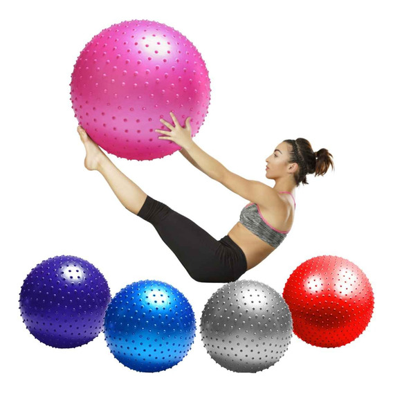 Pelota De Pilates O Balón De Yoga & Pilates De 85cm+inflador