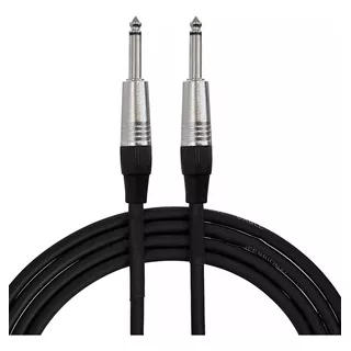 Cable Audio Guitarra Plug Recto A Plug Recto Metal 6m