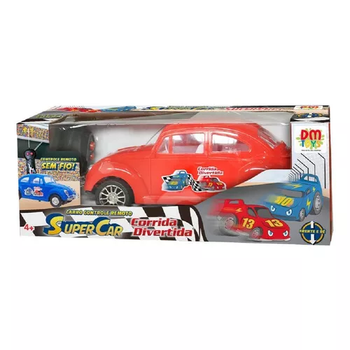 Carro controle remoto Super Car Corrida Divertida – DM Toys