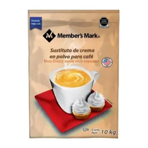 Sustituto De Crema Members Mark 10 Kg Polvo Para Cafe