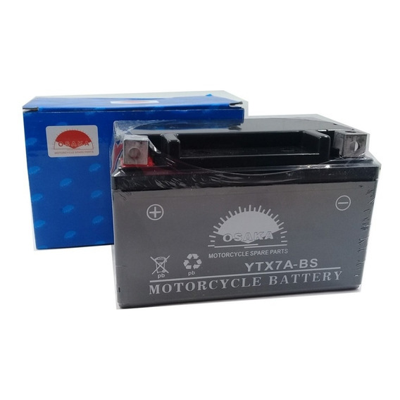 Bateria Gel Osaka Ytx7a-bs Styler 125 An Vx- Full Fas Motos