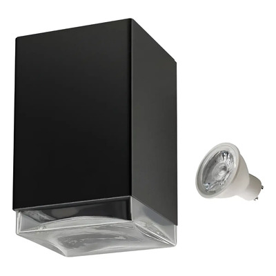 Difusor Exterior Interior Unidireccional Con Led Gu10 7w 