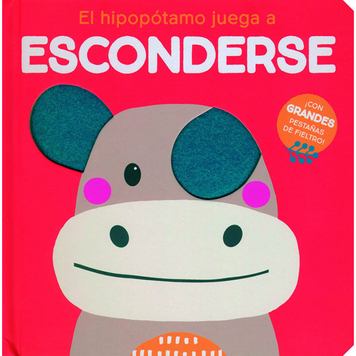 Esconderse El Hipopotamo Juega, de Yoyo Books. Serie Esconderse La Oveja Juega Editorial Jo Dupre Bvba (Yoyo Books), tapa dura en español, 2021