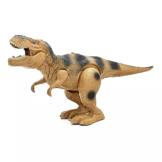 Juguete Dinosaurio Tiranosaurio Rex Sonido Ruge Camina 25 Cm