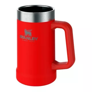 Caneca Térmica Stanley Adventure Big Grip Cor Flame Red 709ml