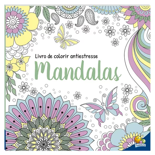 MANDALAS FLORAIS- LIVRO DE COLORIR - Raul Livros