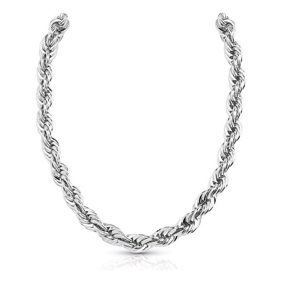 Collar Guess Mujer Plateado N 14 18 Turned Chain Ubn84003