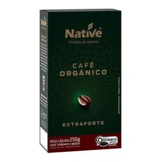 Café Native Orgânico  Extra Forte Torrado Moído Premium 250g