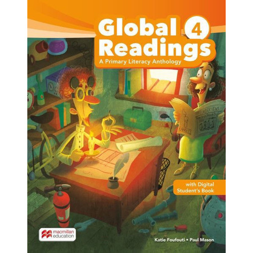 Global Readings 4 / Macmillan, De Katie Foufouti Y Paul Mason. Serie Global Readings, Vol. 4. Editorial Macmillan Education, Tapa Blanda En Inglés