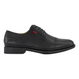 Zapatos Oxford Negros De Piel De Borrego Doble Ancho X