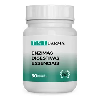 Complexo De Enzimas Digestivas Gastroresistentes 60 Cáps.