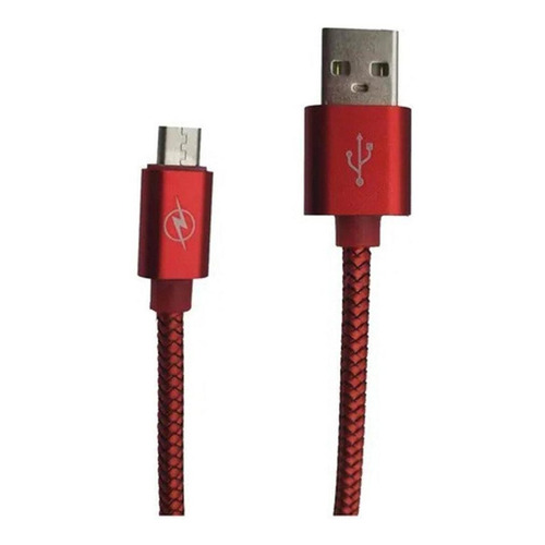 Cable Gtc Usb A Micro Usb Rojo 1 Metro #102r-martinez