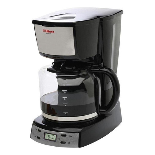 Cafetera Liliana Desayuno Smarty AC964 automática negra y acero inoxidable de filtro 220V - 240V