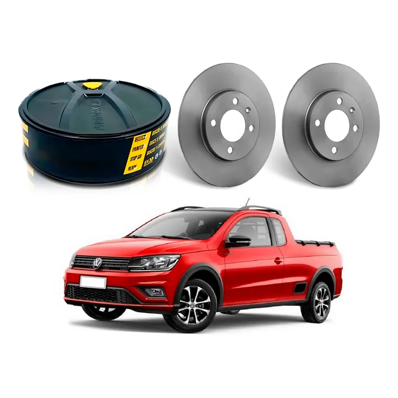 Disco Freio Traseiro Saveiro G7 1.6 2018 A 2020