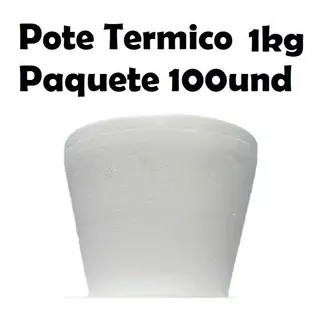 Potes Termicos Para Helados De 1kg X 100und - Mataderos -