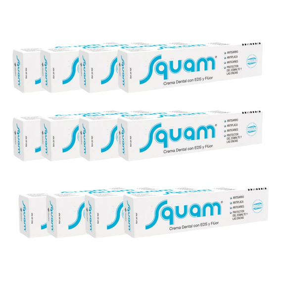 Combo X12 Squam Crema Dental 120gr