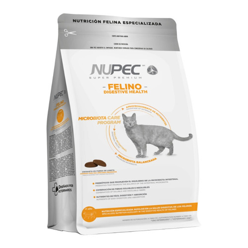 Alimento Para Gato Nupec Felino Digestive Health 1.5kg