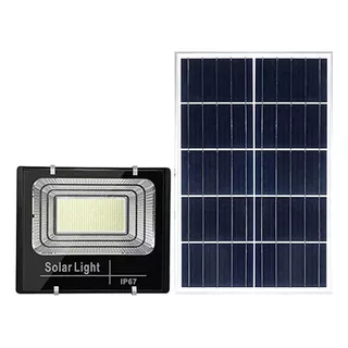 Foco Solar Led 60w Panel Solar Control / Ofertas Claras 