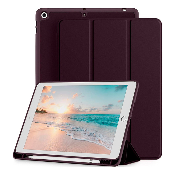 Funda Cover Para iPad 9 8 Y 7 Generación 10.2 Soporte Lápiz