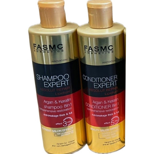  Shampoo+acondicionador Expert Argan Y Keratina Restauracion