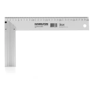 Escuadra De Aluminio 30 Cm - Hamilton Ea30