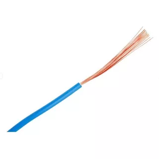 Cable Eléctrico Eva 1.5mm Azul Libre De Halógenos X10m Sec