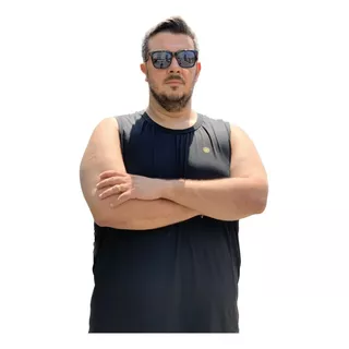 Regata Plus Size Masculina Com Proteção Uv50+