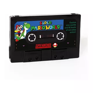 Carteira K7 Cassete Super Mario World