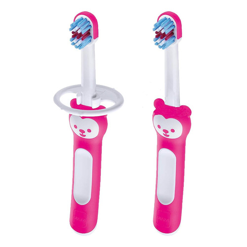 Cepillo De Dientes Baby Brush Mam Baby 2pz Rosa