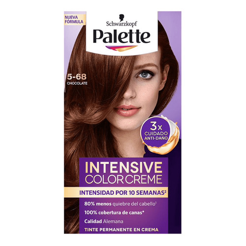 Tinte para cabello Schwarzkopf Professional Palette Color Creme Chocolate 5-68