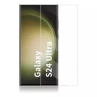 Vidrio Curvo Uv Glass Para Samsung S24 Ultra Pega Todo 