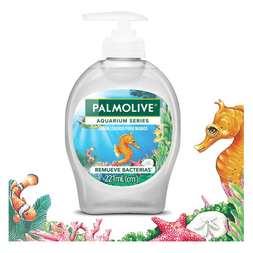 Jabón Líquido Palmolive Aquarium Series Para Manos 221 Ml