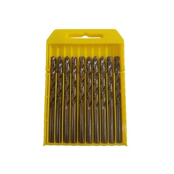 Set 10 Brocas Cobalto Hss 6mm