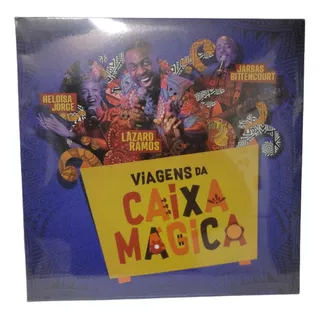 Lázaro Ramos # Viagens Da Caixa Mágica # Disco Lp Lacrado