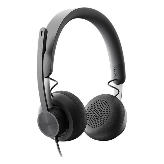 Auriculares Headset Logitech Zone Wired Con Microfono Usb Pc