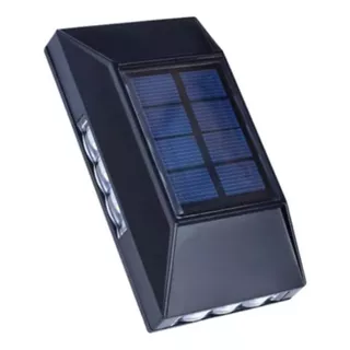 Aplique Solar Led Lx130 2w Pared Parque Intemperie Decoracio