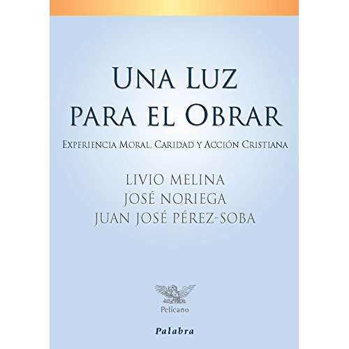 Una Luz Para El Obrar, De Melina, Livio. Editorial Ediciones Palabra, S.a., Tapa Blanda En Español