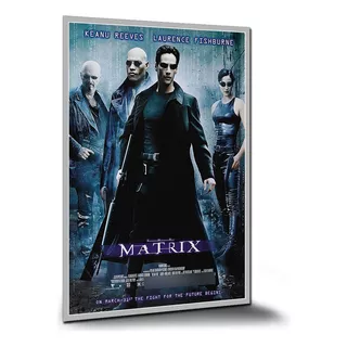 Pôster Filme Cinema Matrix Pôsteres Placa A2 60x42cm A