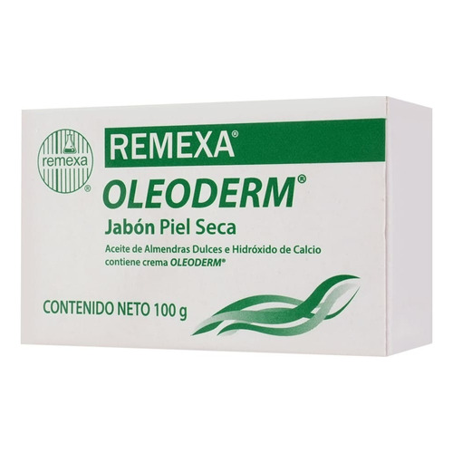 Jabon Remexa Oleoderm Aceite De Almendras Hidratante 100 G