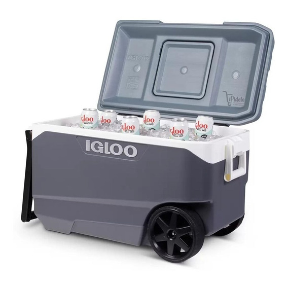 Hielera Igloo Maxcold Latitud Con Ruedas De 85 Lts 137 Latas