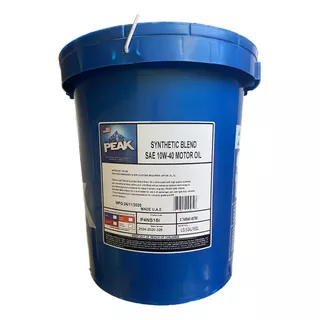 Aceite Para Motor Peak Synthetic Blend 10w-40 5 Galones