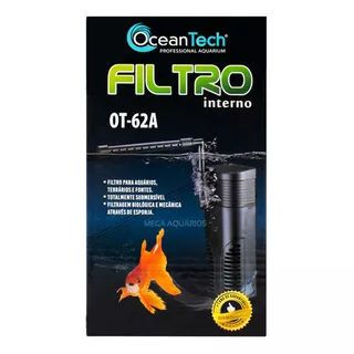 Filtro Interno Para Aquaterrário Oceantech Ot-062a 300l/h 2w Voltagem 110v